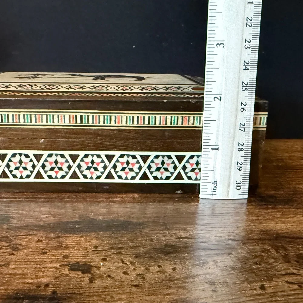 Jewelry Box and/or Storage Box with Camel on Lid